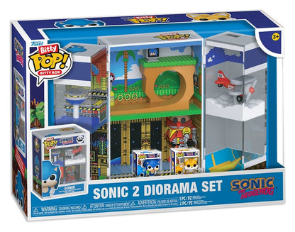 Sonic 2 Bitty POP! Boxes Vinyl Figur Diorama Set - Anime Figuren günstig kaufen