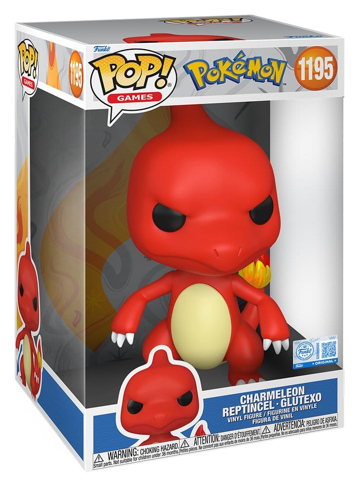 Pokémon Super Sized Jumbo POP! Vinyl Figur Charmeleon - Anime Figuren günstig kaufen