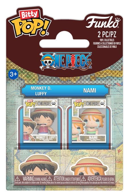 One Piece POP! Vinyl Figuren 2er-Pack Monkey D. Luffy & Nami - Anime Figuren günstig kaufen