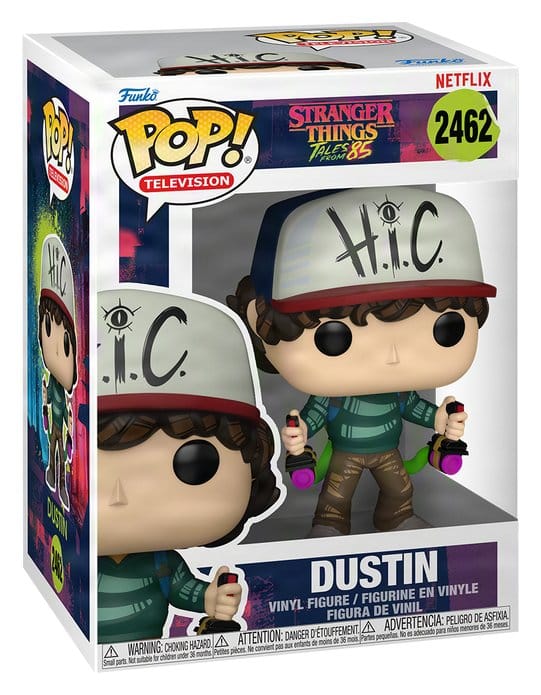Stranger Things: Tales from '85 POP! Animation Vinyl Figur Dustin - Anime Figuren günstig kaufen