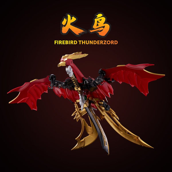 Detailansicht Power Rangers Go! Kuro Kara Combine Actionfigur Thunder Megazord