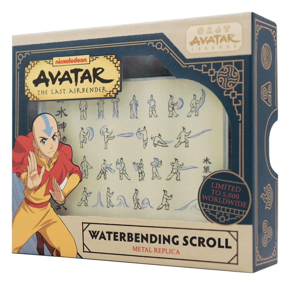 Avatar Der Herr der Elemente Replik Waterbending Scroll - Anime Figuren günstig kaufen