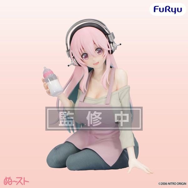 Super Sonico PVC Figur Noodle Stopper -Motherly Comfort- - Anime Figur