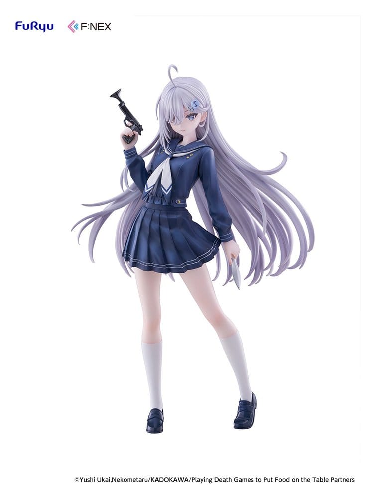 Playing Death Games to Put Food on the Table PVC Figur Yuki School Uniform Ver. - Anime Figuren günstig kaufen