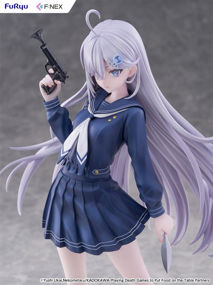 Playing Death Games to Put Food on the Table PVC Figur Yuki School Uniform Ver. - Anime Figuren günstig kaufen