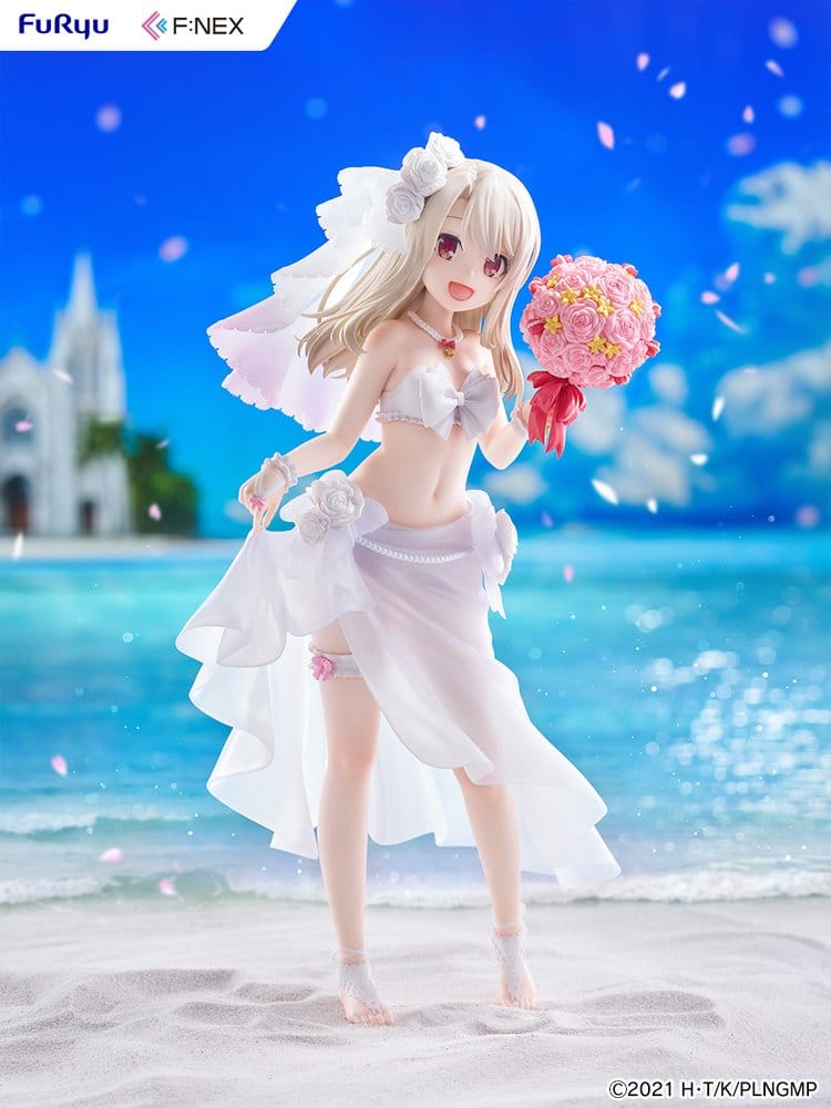 Fate/kaleid liner Prisma Illya: Licht - The Nameless Girl F:NEX PVC Figur Illyasviel von Einzbern Wedding Swimsuit Ver. - Anime Figuren günstig kaufen