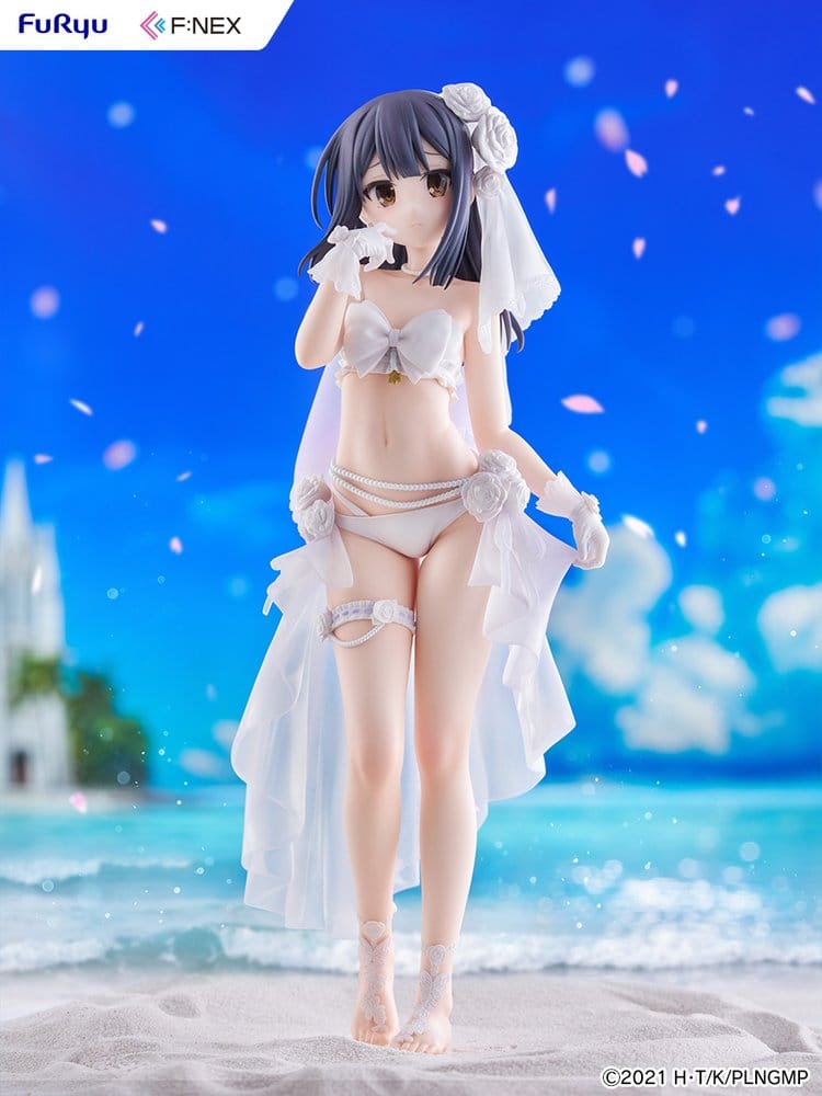 Fate/kaleid liner Prisma Illya: Licht - The Nameless Girl F:NEX PVC Figur Miyu Edelfelt Wedding Swimsuit Ver. - Anime Figuren günstig kaufen