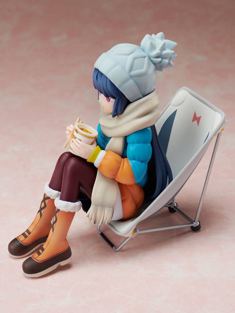 Laid-Back Camp Premium Noodle Stopper PVC Statue Rin Shima - Anime Figuren günstig kaufen