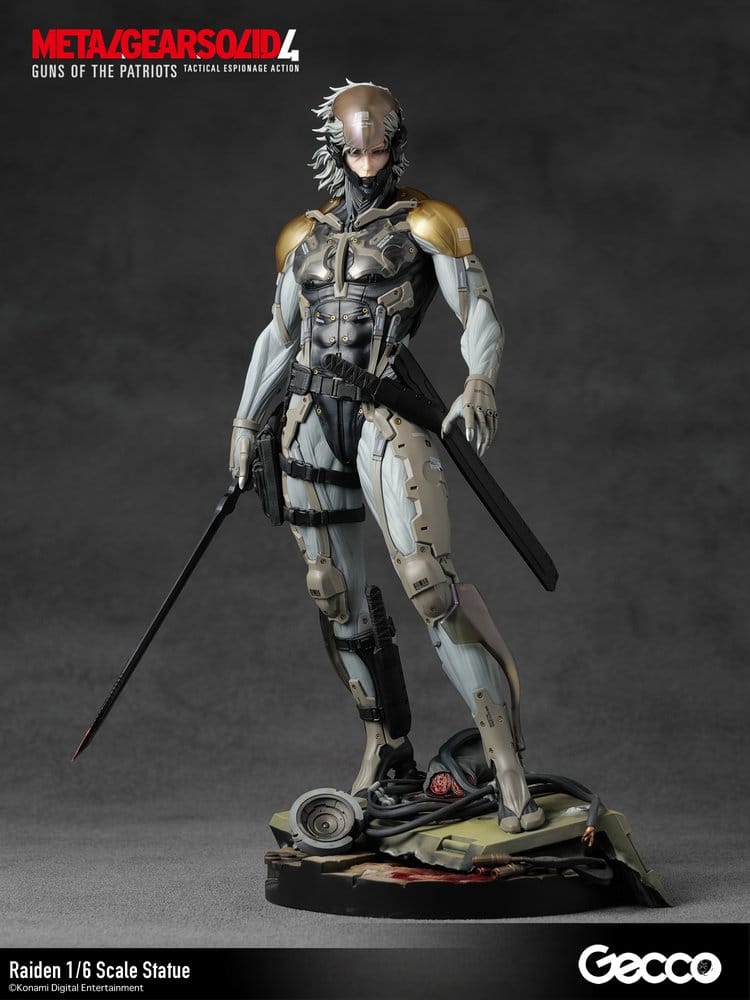 Metal Gear Solid 4 Guns of the Patriots Statue Raiden - Anime Figuren günstig kaufen