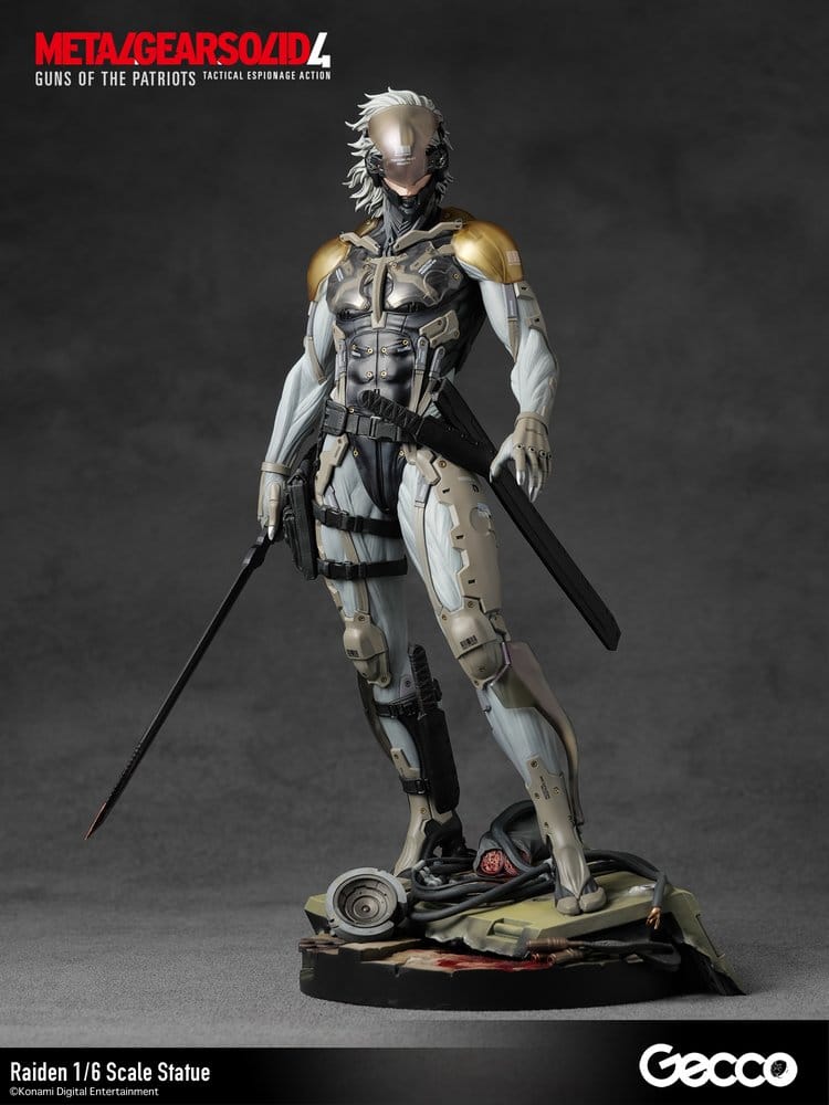 Metal Gear Solid 4 Guns of the Patriots Statue Raiden - Anime Figuren günstig kaufen