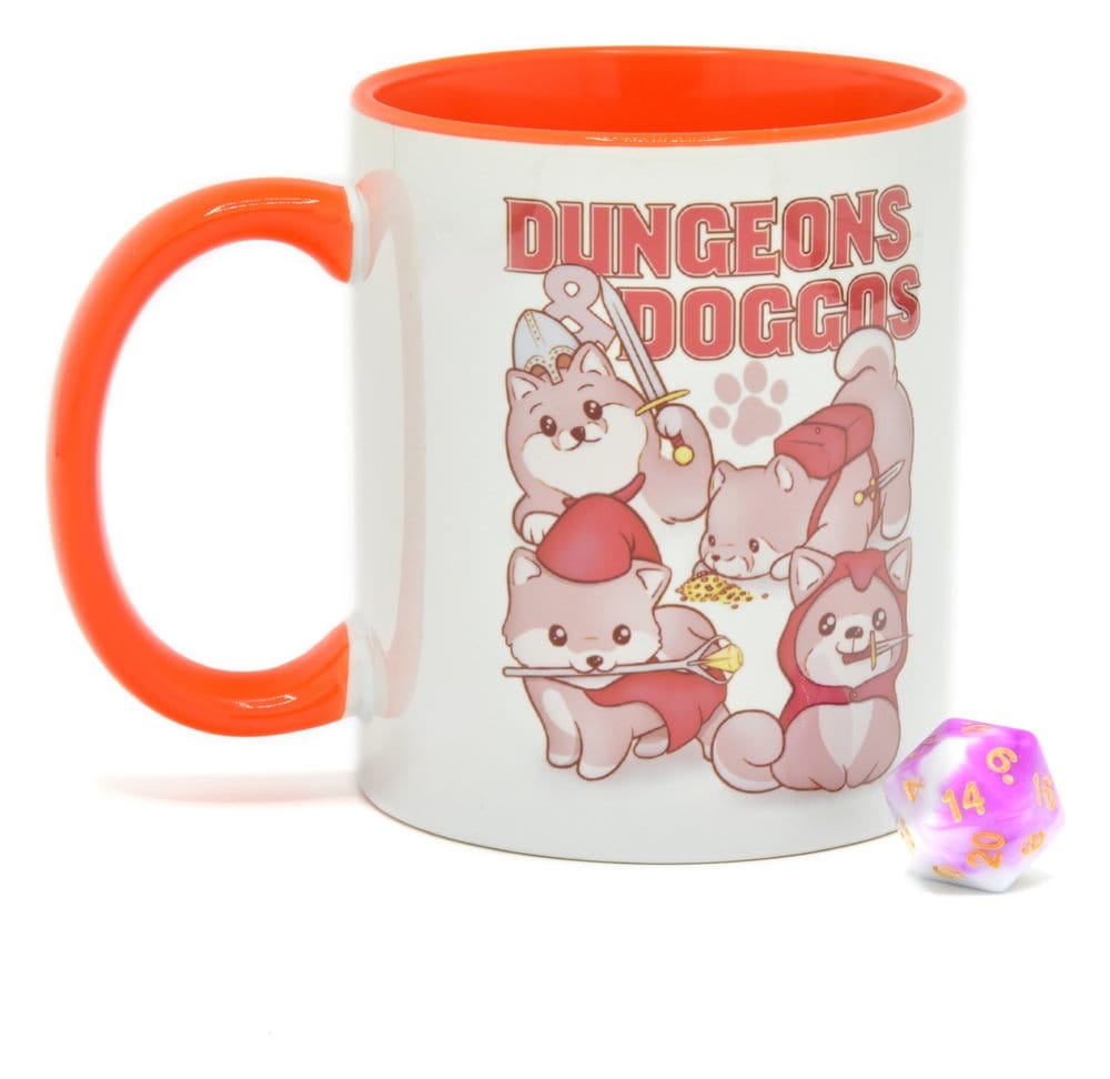 Glassstaff Geschenkbox Tasse & Würfel D20 Dungeons & Doggos - Anime Figuren günstig kaufen