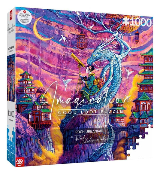 Imagination Series Puzzle Roch Urbaniak Sakura i Ryu (1000 Teile) - Anime Figuren günstig kaufen