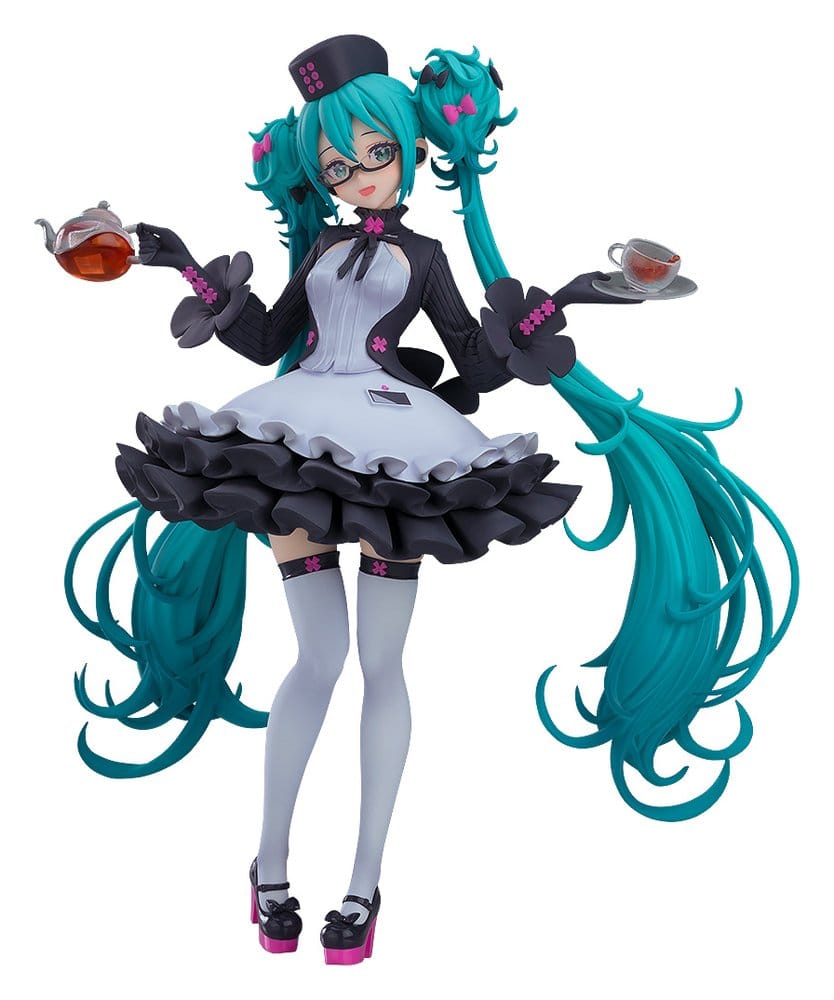 Character Vocal Series 01: Hatsune Miku Pop Up Parade Hatsune Miku: Glasses x Café Ver. - Anime Figuren günstig kaufen
