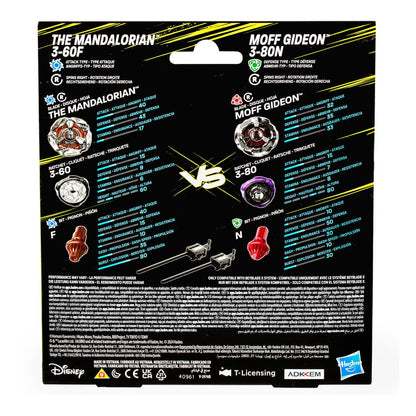 Beyblade X und Star Wars Collab The Mandalorian 3-60F vs. Moff Gideon 3-80N - Anime Figuren günstig kaufen