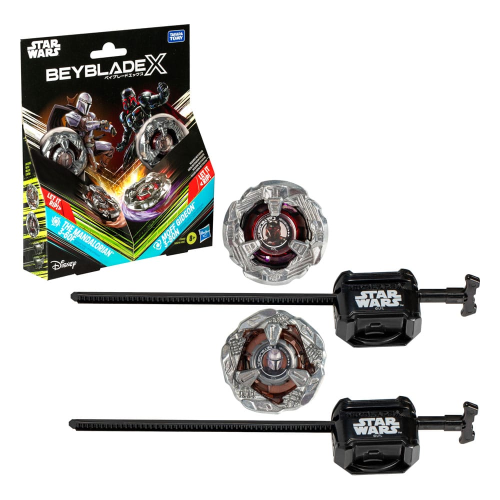 Beyblade X und Star Wars Collab The Mandalorian 3-60F vs. Moff Gideon 3-80N - Anime Figuren günstig kaufen