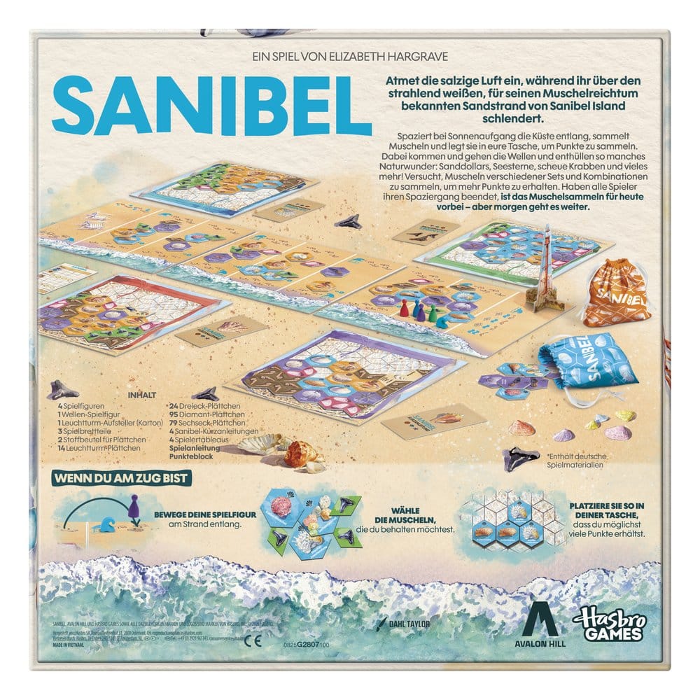 Sanibel Brettspiel *Deutsche Version* - Anime Figuren günstig kaufen