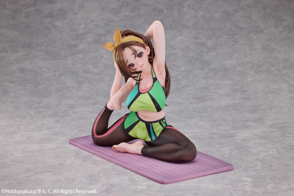 Original Character: Yoga Shoujo illustration by Kinku 1/7 (Limited Edition + Bonus) [Hobby Sakura]
