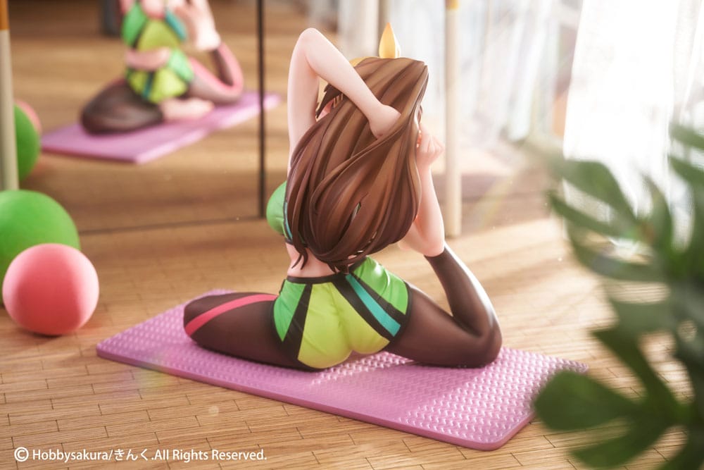 Original Character: Yoga Shoujo illustration by Kinku 1/7 (Limited Edition + Bonus) [Hobby Sakura]