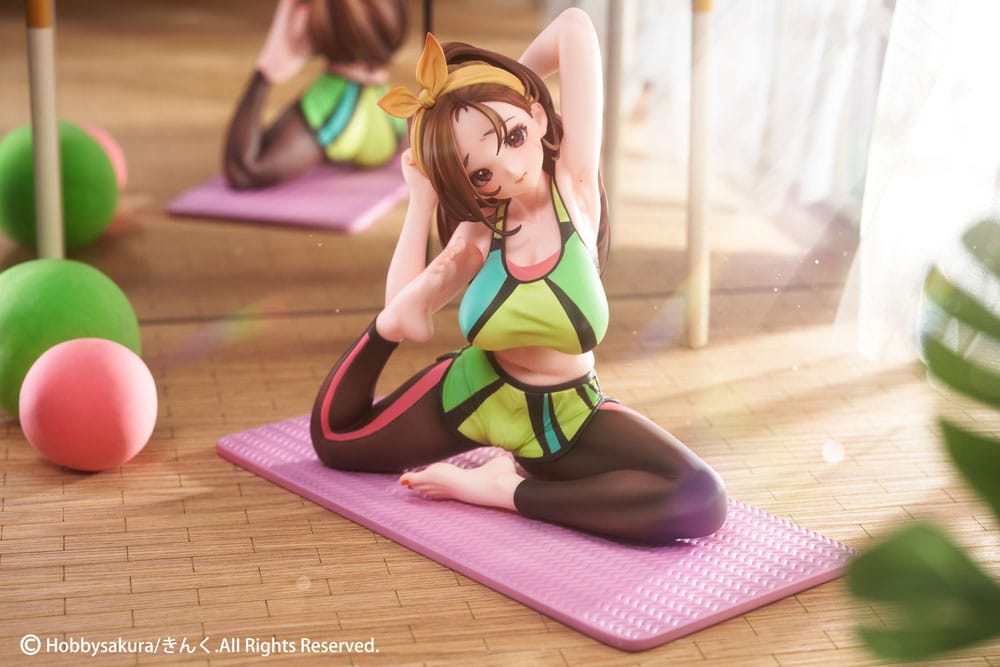 Original Character: Yoga Shoujo illustration by Kinku 1/7 (Limited Edition + Bonus) [Hobby Sakura]