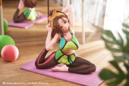 Original Character: Yoga Shoujo illustration by Kinku 1/7 (Limited Edition + Bonus) [Hobby Sakura]