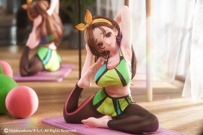 Original Character: Yoga Shoujo illustration by Kinku 1/7 (Limited Edition + Bonus) [Hobby Sakura]