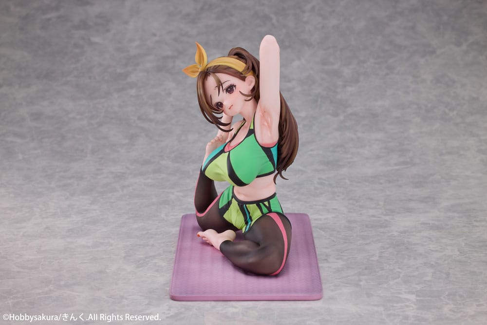 Original Character: Yoga Shoujo illustration by Kinku 1/7 (Limited Edition + Bonus) [Hobby Sakura]