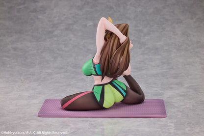 Original Character: Yoga Shoujo illustration by Kinku 1/7 (Limited Edition + Bonus) [Hobby Sakura]