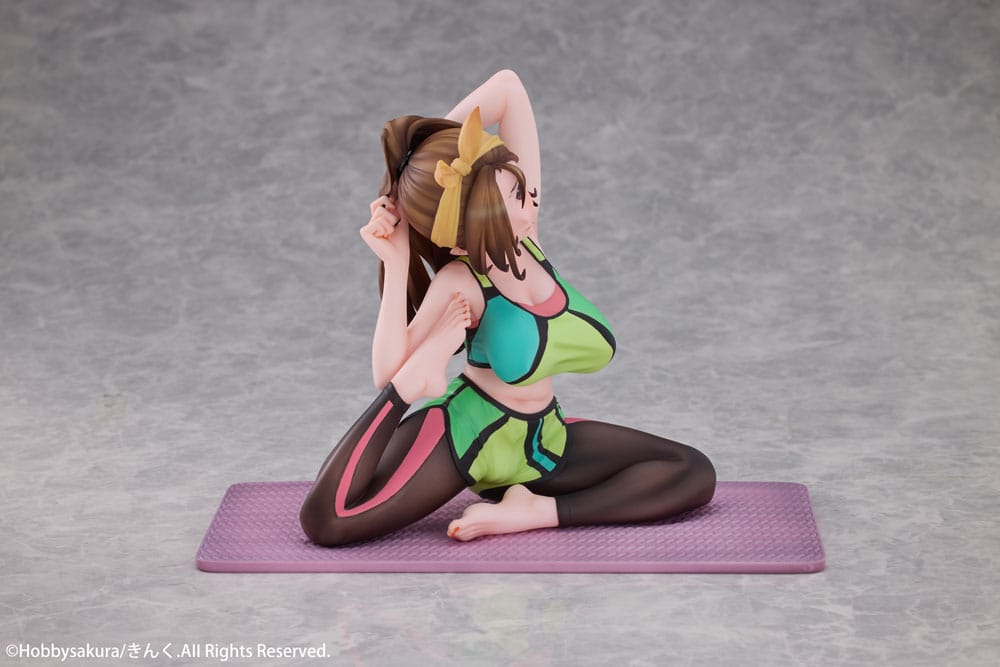 Original Character: Yoga Shoujo illustration by Kinku 1/7 (Limited Edition + Bonus) [Hobby Sakura]