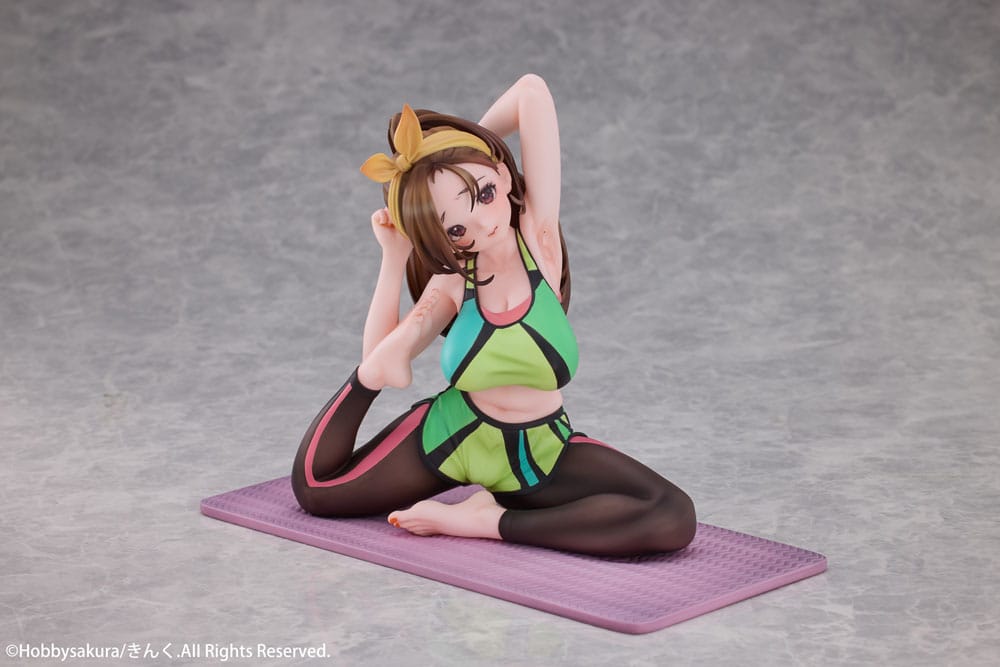 Original Character: Yoga Shoujo illustration by Kinku 1/7 (Limited Edition + Bonus) [Hobby Sakura]