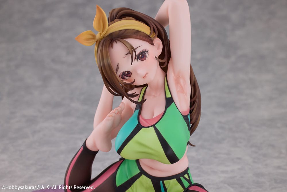 Original Character: Yoga Shoujo illustration by Kinku 1/7 (Limited Edition + Bonus) [Hobby Sakura]