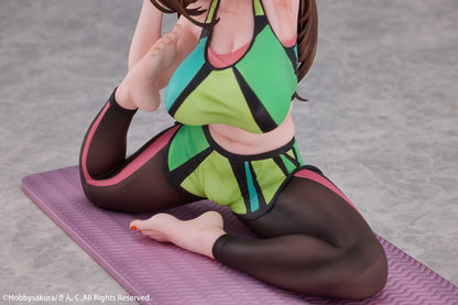 Original Character: Yoga Shoujo illustration by Kinku 1/7 (Limited Edition + Bonus) [Hobby Sakura]