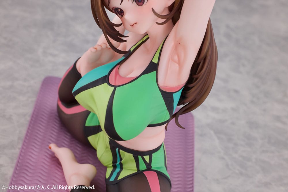 Original Character: Yoga Shoujo illustration by Kinku 1/7 (Limited Edition + Bonus) [Hobby Sakura]