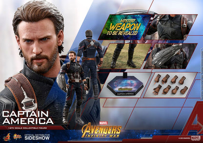 Avengers Infinity War Movie Masterpiece Actionfigur Captain America - Anime Figuren günstig kaufen