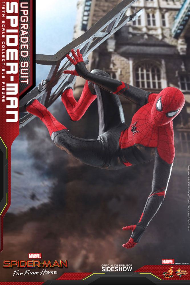 Spider-Man (Upgraded Suit) 1/6 Scale Collectible Figure – Hot Toys Movie Masterpiece (Spider-Man: Far From Home)