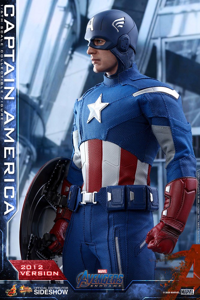 Captain America (2012 Version) 1/6 Scale Collectible Figure – Hot Toys (Avengers: Endgame)