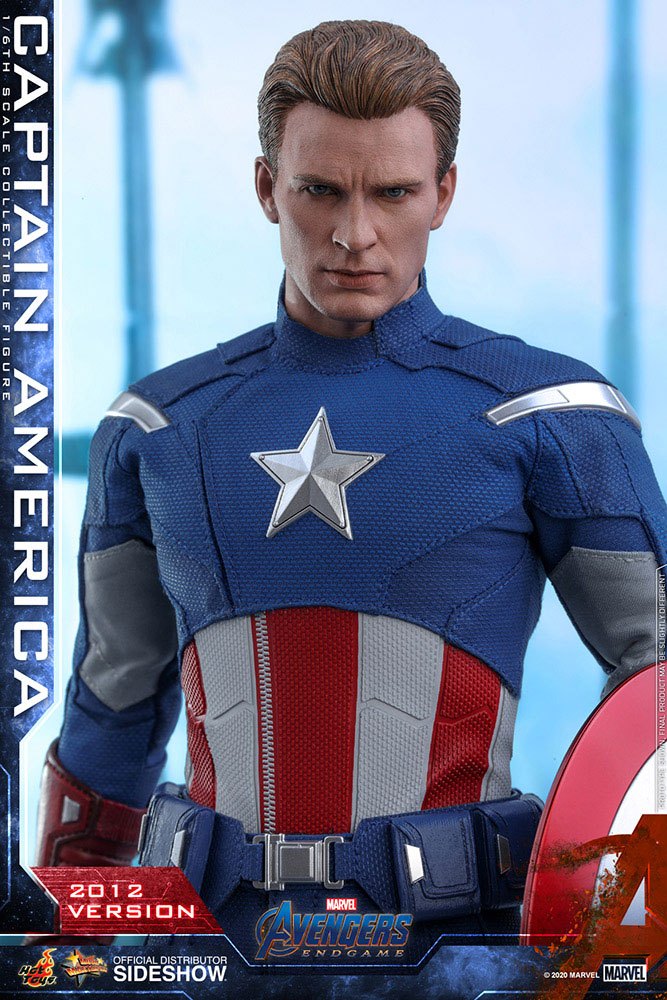 Captain America (2012 Version) 1/6 Scale Collectible Figure – Hot Toys (Avengers: Endgame)