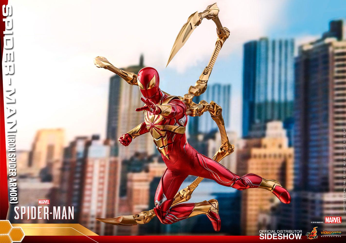 Spider-Man (Iron Spider Armor) 1/6 Scale Collectible Figure – Hot Toys Video Game Masterpiece (Marvel's Spider-Man)
