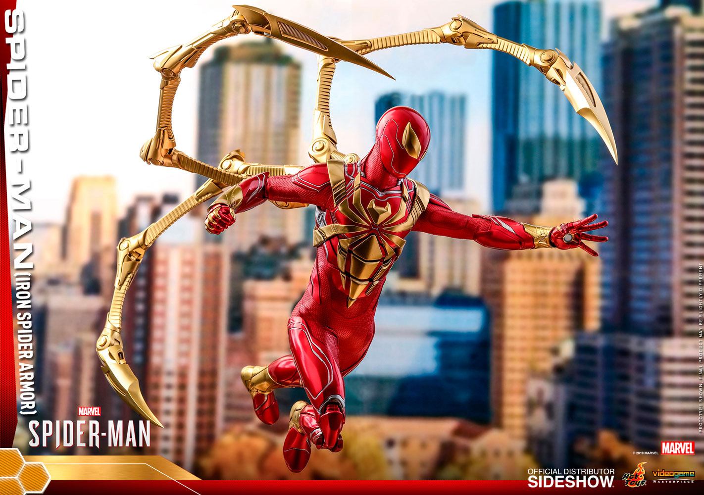 Spider-Man (Iron Spider Armor) 1/6 Scale Collectible Figure – Hot Toys Video Game Masterpiece (Marvel's Spider-Man)