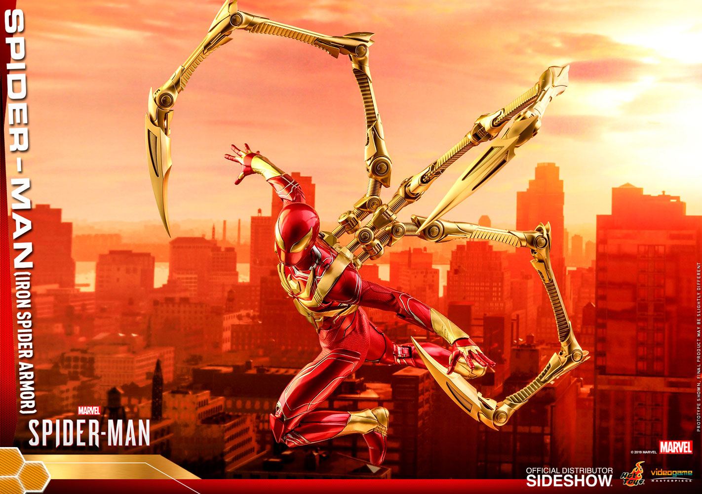 Spider-Man (Iron Spider Armor) 1/6 Scale Collectible Figure – Hot Toys Video Game Masterpiece (Marvel's Spider-Man)