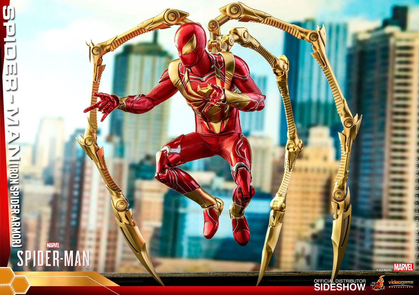 Spider-Man (Iron Spider Armor) 1/6 Scale Collectible Figure – Hot Toys Video Game Masterpiece (Marvel's Spider-Man)