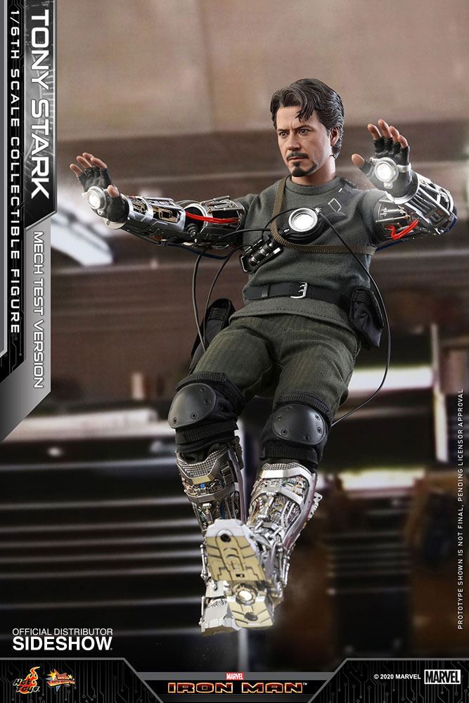 Tony Stark (Mech Test Version) 1/6 Scale Collectible Figure – Hot Toys Movie Masterpiece