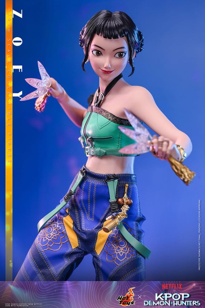 KPop Demon Hunters Actionfigur 1/6 Zoey 27 cm - Anime Figuren günstig kaufen
