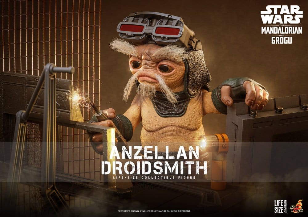 Star Wars: The Mandalorian & Grogu Lebensgroße Figur Anzellan Droidsmith - Anime Figuren günstig kaufen