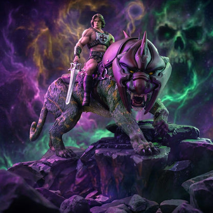 Masters of the Universe Art Scale Statue He-Man and Battle Cat - Anime Figuren günstig kaufen