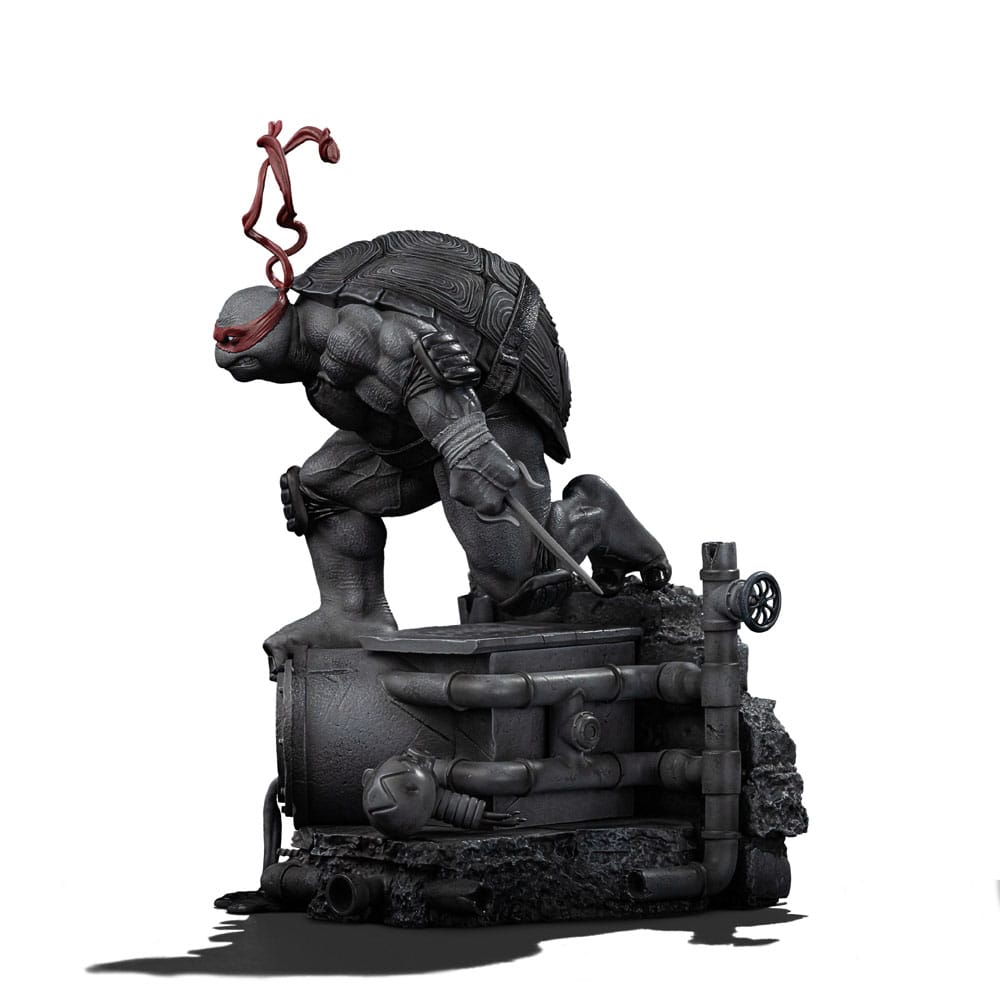 Game Raphael Anime Raphael Black and White Variant heo I Iron Studios I Anime Figuren ...