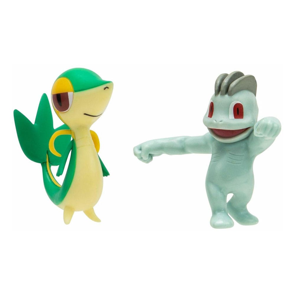 Pokémon Battle Figure Set Figuren 2er-Pack Machollo, Serpifeu - Anime Figuren günstig kaufen