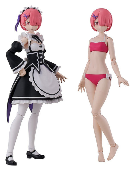 Re:ZERO -Starting Life in Another World- Kadokawa Plastic Model Series Plastic Model Kit Ram DX Ver. - Anime Figur