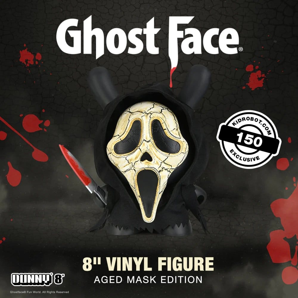 Ghost Face Dunny Art Toy Vinyl Figur Aged Mask Edition - Anime Figuren günstig kaufen