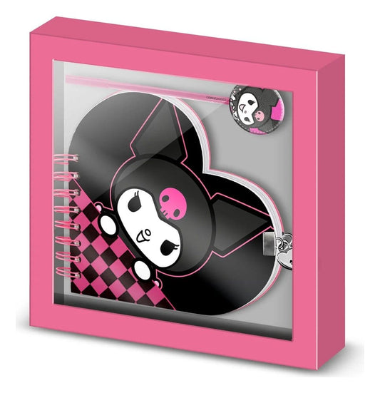 Hello Kitty Notizbuch mit Kugelschreiber Geschenk-Set Kuromi Chess - Anime Figuren günstig kaufen