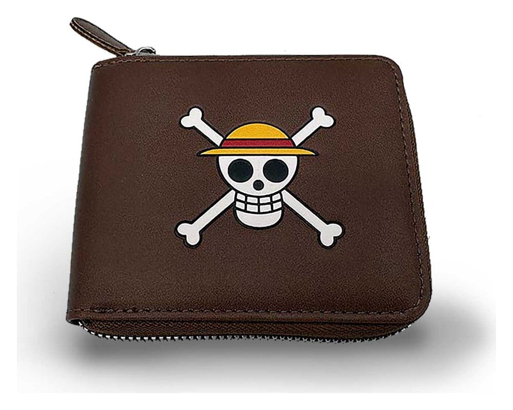 One Piece Geldbörse Man Zip Skull - Anime Figuren günstig kaufen